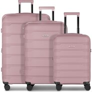 d&n South Dakota 4 wheels Suitcase set 3-piece with expansion pleat Productimage