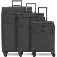 Redolz Essentials 12 THREE SET 4 wheels Suitcase set 3-piece with expansion pleat Productimage