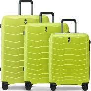 Echolac Exo 4 wheels Suitcase set 3-piece with expansion pleat Productimage