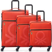 Delsey Paris x United Colors of Benetton Color Block 4-wheel suitcase set 3 pcs. Productimage