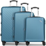 Check.In Paradise 2.0 4 wheels Suitcase set 3-piece with expansion pleat Productimage