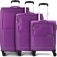 American Tourister Air Wave 4 wheels Suitcase set 3-piece with expansion pleat Productimage