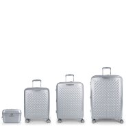 Gabol Queens 4 wheels Suitcase set 4-piece with expansion pleat Productimage Gabol Queens 4 wheels Suitcase set 4-piece with expansion pleat Productimage