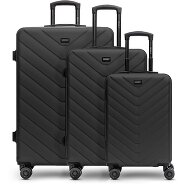 Redolz Essentials 07 3-SET 4 wheels Suitcase set 3-piece Productimage