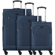 d&n Travel Line 6804 4 Roll Suitcase Set 3pcs. Productimage