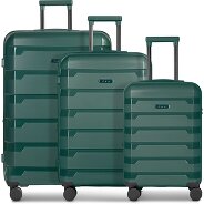 d&n South Dakota 4 wheels Suitcase set 3-piece with expansion pleat Productimage