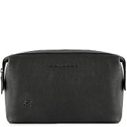 Piquadro Black Square Toilet bag Leather 23 cm Productimage Piquadro Black Square Toilet bag Leather 23 cm Productimage