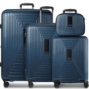 Redolz Essentials 14 4-wheel suitcase set + beauty case 4 pcs. with stretch fold Productimage