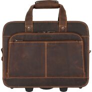 Greenburry Vintage 2 wheels Business trolley 33 cm Laptop compartment Productimage