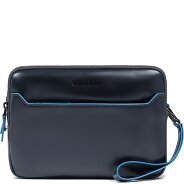 Piquadro Blue Square Shoulder bag Leather 23 cm Productimage