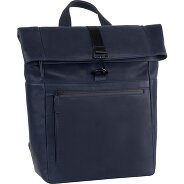 Leonhard Heyden Hague backpack leather 40 cm laptop compartment Productimage