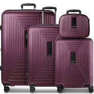 Redolz Essentials 14 4-wheel suitcase set + beauty case 4 pcs. with stretch fold Productimage
