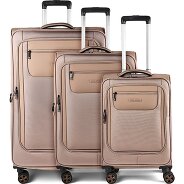 Worldpack Oxford 4 wheels Suitcase set 3-piece Expandable Productimage
