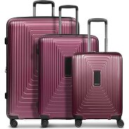 Redolz Essentials 14 4 wheels Suitcase set 3-piece with expansion pleat Productimage