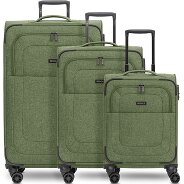 Redolz Essentials 12 THREE SET 4 wheels Suitcase set 3-piece with expansion pleat Productimage