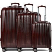 Polestream Moonrock 4 wheels Suitcase set 3-piece with expansion pleat Productimage