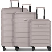 d&n South Dakota 4 wheels Suitcase set 3-piece with expansion pleat Productimage