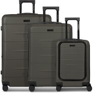 Police London 4 wheels Suitcase set 3-piece with expansion pleat Productimage
