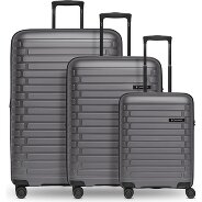 Pactastic Collection 04 THE THREE SET + 4 wheels Suitcase set 3-piece Expandable Productimage