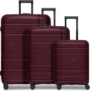 Redolz Essentials 11 4 wheels Suitcase set 3-piece with expansion pleat Productimage