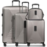 Redolz Essentials 14 4-wheel suitcase set + beauty case 4 pcs. with stretch fold Productimage