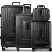 Redolz Essentials 14 4-wheel suitcase set + beauty case 4 pcs. with stretch fold Productimage