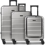 Police Dublin 4 wheels Suitcase set 3-piece Expandable Productimage