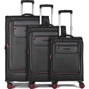 Worldpack Oxford 4 wheels Suitcase set 3-piece Expandable Productimage