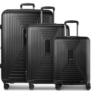 Redolz Essentials 14 4 wheels Suitcase set 3-piece Expandable Productimage
