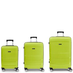 Gabol Midori 4 Roll Suitcase Set 3pcs.  Variant 3