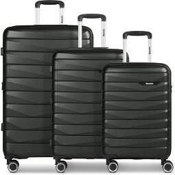 Bench Paris 4 wheels Suitcase set 3-piece with expansion pleat  Variant 3