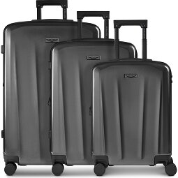 Police New York 4 wheels Suitcase set 3-piece Expandable  Variant 1