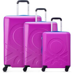 Delsey Paris x United Colors of Benetton Fabrica 4-wheel suitcase set 3 pcs.  Variant 3