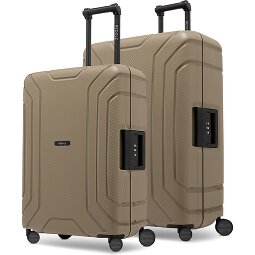 Redolz Essentials 15 4-wheel Suitcase set (M+L) with Three-Point Lock  Variant 2