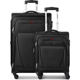 Wenger Beaumont 4-wheel Suitcase Set (S+L) expandable gusset  Variant 1