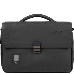 Piquadro Akron briefcase leather 42 cm laptop compartment  Variant 1