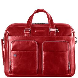 Piquadro Blue Square Briefcase III leather 39 cm laptop compartment  Variant 2