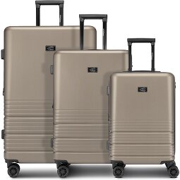 camel active Hanoi 4 wheels Suitcase set 3-piece with expansion pleat  Variant 2