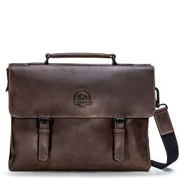 Farmhood Nashville briefcase XL 2 compartments leather 39 cm  Variant 1
