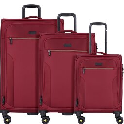 d&n Travel Line 9704 4 wheels Suitcase set 3-piece with expansion pleat  Variant 3
