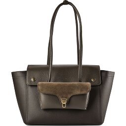 Coccinelle Double Beat Shoulder Bag Genuine Leather 33 cm  Variant 1
