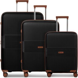 Farmhood Eco Edition 02 4 wheels Suitcase set 3-piece with expansion pleat  Variant 1