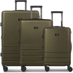 camel active Hanoi 4 wheels Suitcase set 3-piece with expansion pleat  Variant 3