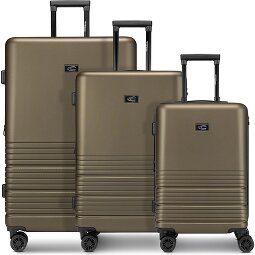 camel active Hanoi 4 wheels Suitcase set 3-piece with expansion pleat  Variant 4