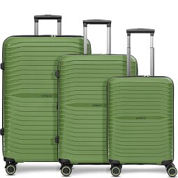 Stratic Shine 4 wheels Suitcase set 3-piece with expansion pleat  Variant 3