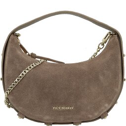 Hey Marly Lifetime Sister Suede Shoulder Bag Genuine Leather 25 cm  Variant 2