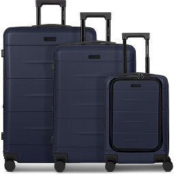 Police London 4 wheels Suitcase set 3-piece with expansion pleat  Variant 2