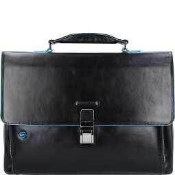 Piquadro Blue Square Briefcase II leather 40 cm laptop compartment  Variant 1