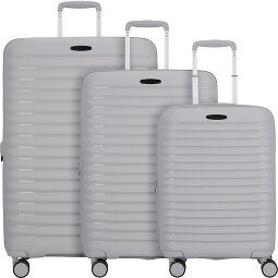 d&n Travel Line 4500 4 wheels Suitcase set 3-piece with expansion pleat  Variant 3