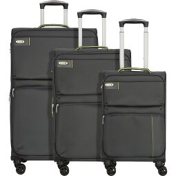 d&n Travel Line 6704 4 Roll Suitcase Set 3pcs.  Variant 2